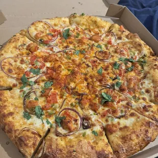 Chicken Tiki Masala pizza