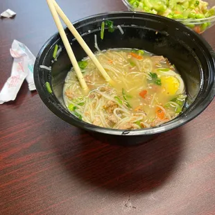 Chicken udon was amazing.The sushi was the best I've had in ages. Salmon poke and noodles were to die for. Definitely check this place out.