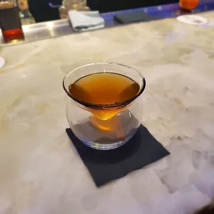 Salt of the earth. The process of just watching this drink be made is worth it.