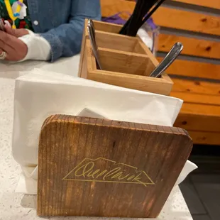 a person sitting at a table