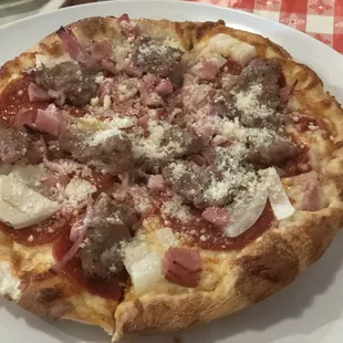 pizza, food