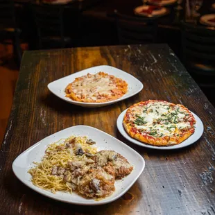 pizza, food