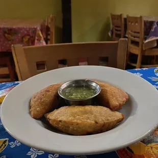 Corn and cheese empanadas