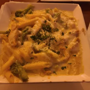 a pasta dish