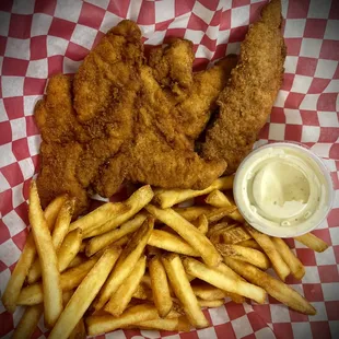 Chicken Tenders and Fries