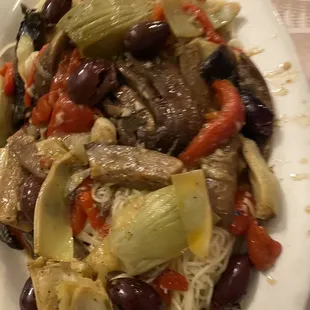a plate of food