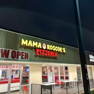 Front of the restaurant.