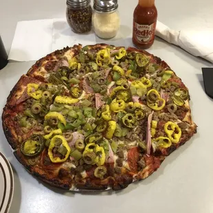 Superb pizza!