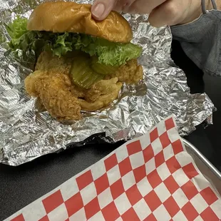 Fried Chicken sandwich