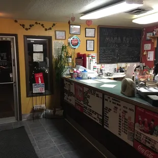 Counter. Beautiful selection