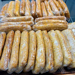 Our fish cakes are made from wild caught fish shipped from Florida. 100% all fish and no fillers!