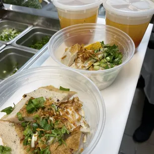 We are open for TAKE OUT only but we have a few tables in front for those that wants to eat here