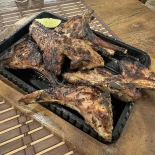 Lamb Chops- hot, tender, and perfectly seasoned!