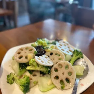 Lotus Root In West Lake