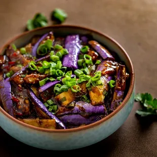 Eggplant with Garlic Sauce