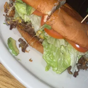 Carne asada torta!