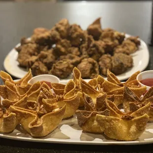 Giant Sized Crab Rangoons!