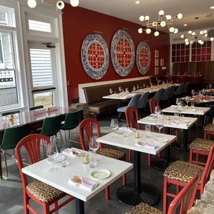 The dining room is so cool!