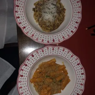 Mushroom Ragu and Vodka sauce Pasta