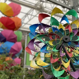 Dale Hardware's beautiful peaceful screened in nursery was the perfect waiting room!