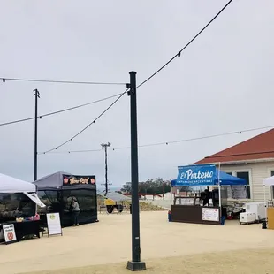 Set up at Presidio Tunnel Tops