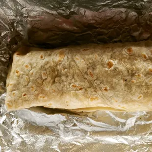 Carne Asada and Shrimp burrito.