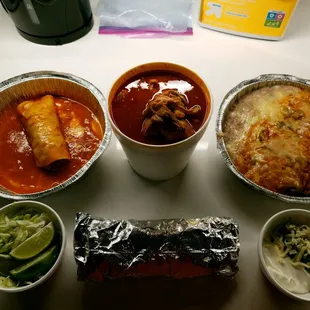 Our take home items.