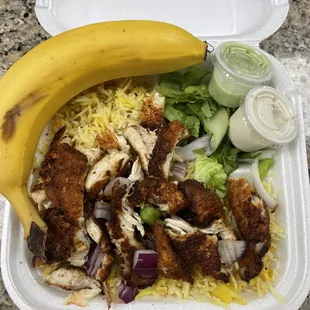 half chicken kuteleti plate