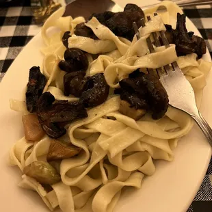 Mushroom pasta