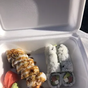 Shrimp Tempura Philadelphia Roll