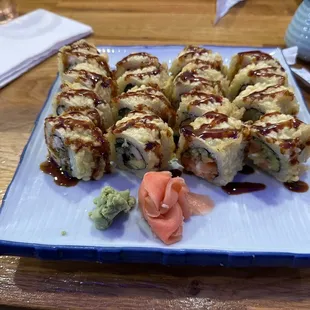 sushi and sashimi, food