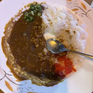 Curry Rice With Beef