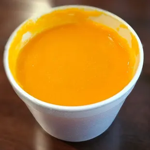 Carrot Soup is GOOD! ($3.25 w/ pasta purchase)