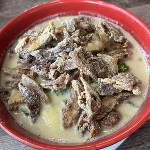 Duck green curry