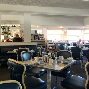 interior, sushi and sashimi