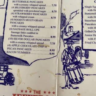 Dirty menus