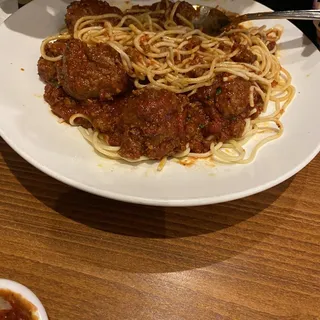 Mama's Spaghetti  Meatballs