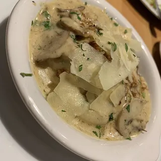 Chicken  Mushroom Stuffed Ravioli