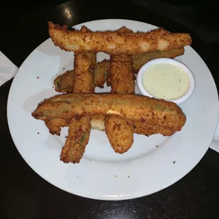 Housemade Parmesan Zucchini Crisps