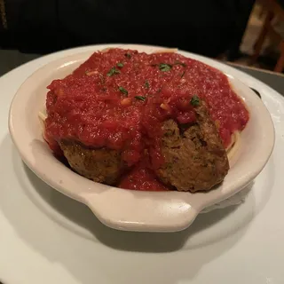 Mama's Spaghetti  Meatballs