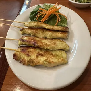 Chicken Satay (4pcs)