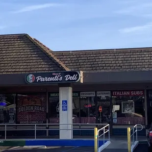 In the Stater Bros parking lot