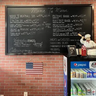 Mama T's menu
