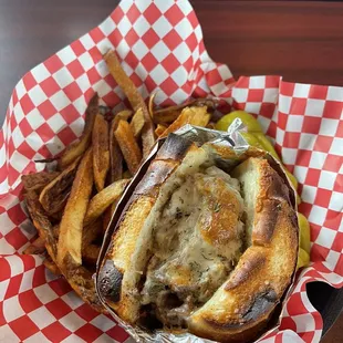 Italian Beef - lunch portion - $7.49 - outstanding.