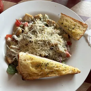 Italian chopped salad on the Lunch menu