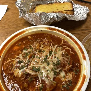 Take out! Lasagna yummy!!
