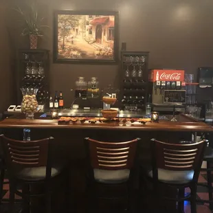 Bar area