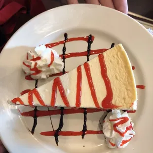 White Chocolate Raspberry Cheesecake