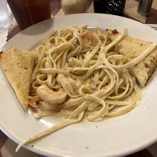 Shrimp Alfredo