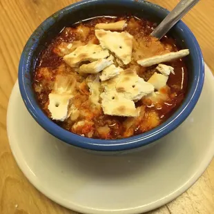 Chili bean soup